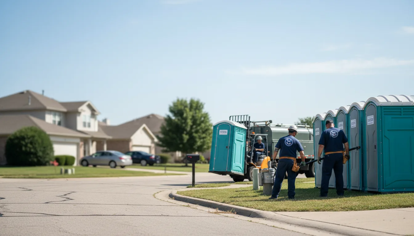 Porta Potty Rental in Farmington, MI near me